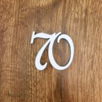 Dekoračné číslo 70 /french/