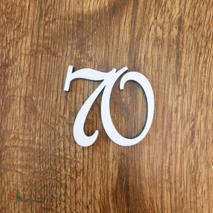 Dekoračné číslo 70 /french/