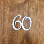 Dekoračné číslo 60 /french/