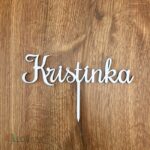 Zápich na tortu  - meno Kristínka 02