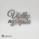 Nápis – Všetko najlepšie /10/strieborná/