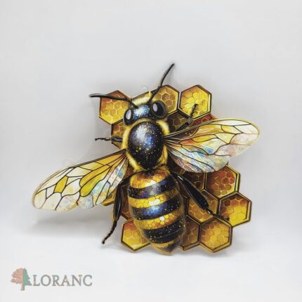 pl. dekorácia – Včela + medový plát 01