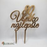 80 Všetko najlepšie /zlatá/