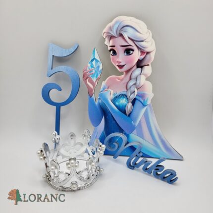 SADA – Frozen Elza /meno+číslo+korunka+magnetka/