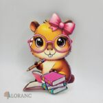 Dekorácia na tortu /magnetka Kapybara 04