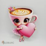 Dekorácia na tortu/ magnetka - Ballerina Cappuccina - Balerína Kapučína 01