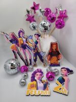 dekorácia na tortu /magnetka K-POP Huntrix sada 03 – Obrázok 3