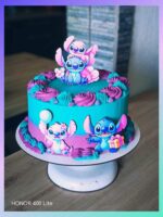 Dekorácia na tortu/magnetka Stitch a Angel 10 – Obrázok 3
