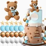 Dekorácia – Guličky + macko SADA 162