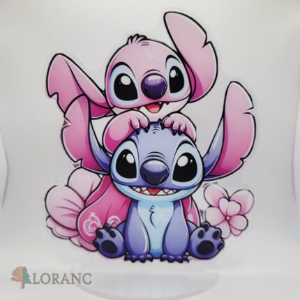 Akrylová stojaca dekorácia – Stitch 07