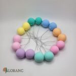 zápich na tortu /Balóniky 01 /farebné/16/