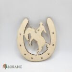 Výrez - Podkova + koník