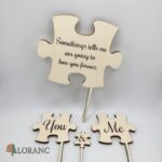 Zápich svadobný - Puzzle /anglická verzia/natur/