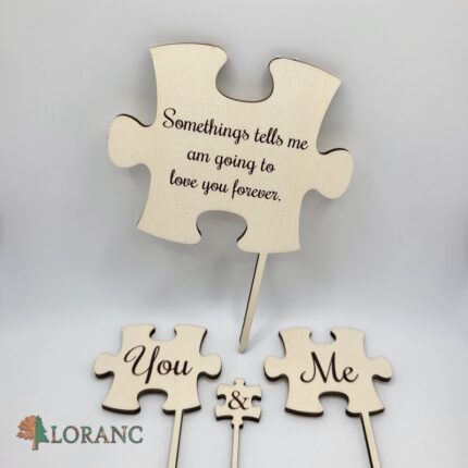 Zápich svadobný - Puzzle /anglická verzia/natur/