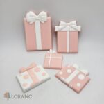 Dekorácia - Balíčky /ružová/