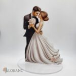 Akrylová stojaca dekorácia – Svadobný pár 02