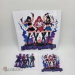 Samolepky - Huntrix/K-POP /Demon Hunters/