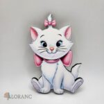 Dekorácia na tortu /magnetka Mačička Marie 04