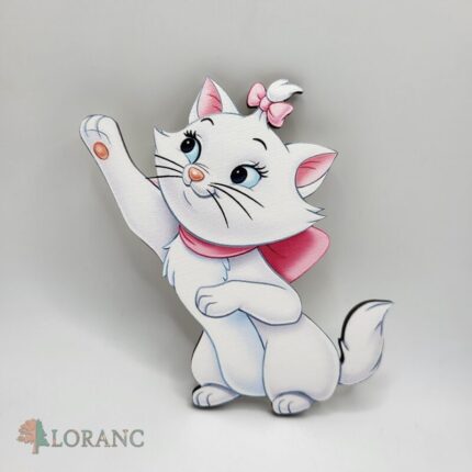 Dekorácia na tortu/magnetka Mačička Marie 03