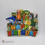 Pap. zápich na tortu – Happy Birthday – Cappuccino Assassino – Obrázok 2