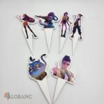 Zápich do cupcakes – K-POP/Huntrix