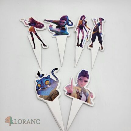 Zápich do cupcakes – K-POP/Huntrix