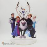 Akrylová stojaca dekorácia – Frozen – Elza + partia