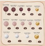 Dekorácia – Guličky SADA 158 – Obrázok 2