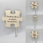 Zápich svadobný - Puzzle /anglická verzia/natur/ – Obrázok 2