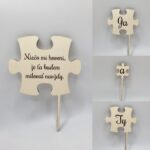 Zápich svadobný - Puzzle /slovenská verzia/natur/ – Obrázok 2