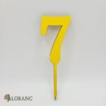 číslo 7 /old/ žltá