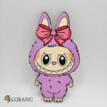 Dekorácia na tortu - Labubu 01 /fialová/