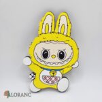 Dekorácia na tortu - Labubu 01 /žltá/