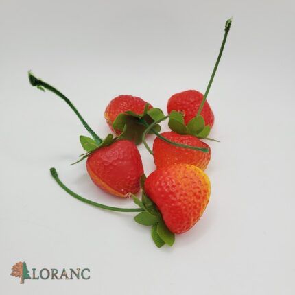 Dekorácia na tortu - Jahoda