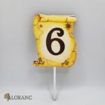 zápich na tortu - pirátsky pergamen