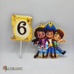 zápich na tortu - pirátsky pergamen – Obrázok 3