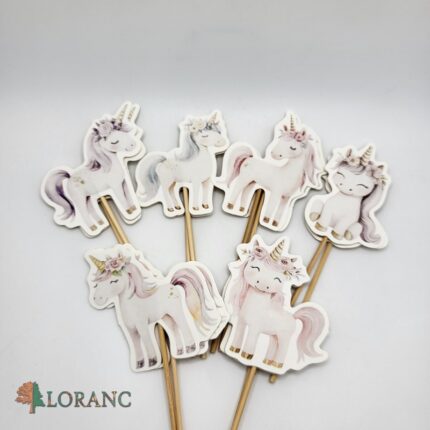 Zápich do cupcakes – Jednorožec 05