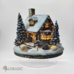 Akrylová stojaca dekorácia - Vianoce/Zima 01