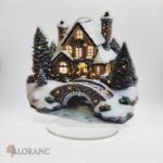 Akrylová stojaca dekorácia - Vianoce/Zima 02