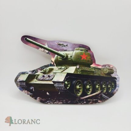 Dekorácia na tortu /magnetka - Tank