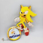 Dekorácia na tortu/magnetka – Ježko Super Sonic – Obrázok 2