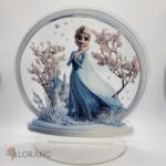 Akrylová stojaca dekorácia - Frozen - Elza 04