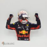 Dekorácia na tortu /magnetka pilot F1 - Max Verstappen