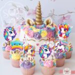 Zápich do cupcakes – Jednorožec 04 – Obrázok 2