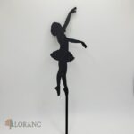 Zápich na tortu – Baletka /čierna/