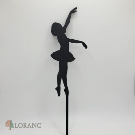 Zápich na tortu – Baletka /čierna/