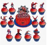Zápich na tortu Happy Birthday – Spiderman 05 – Obrázok 3