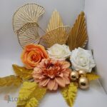 Dekorácia na tortu – kvety 11