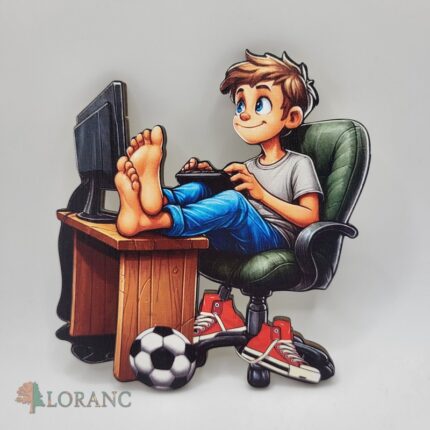 chlapec pri počítači