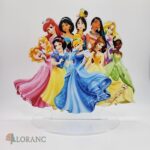 Akrylová stojaca dekorácia – princezničky